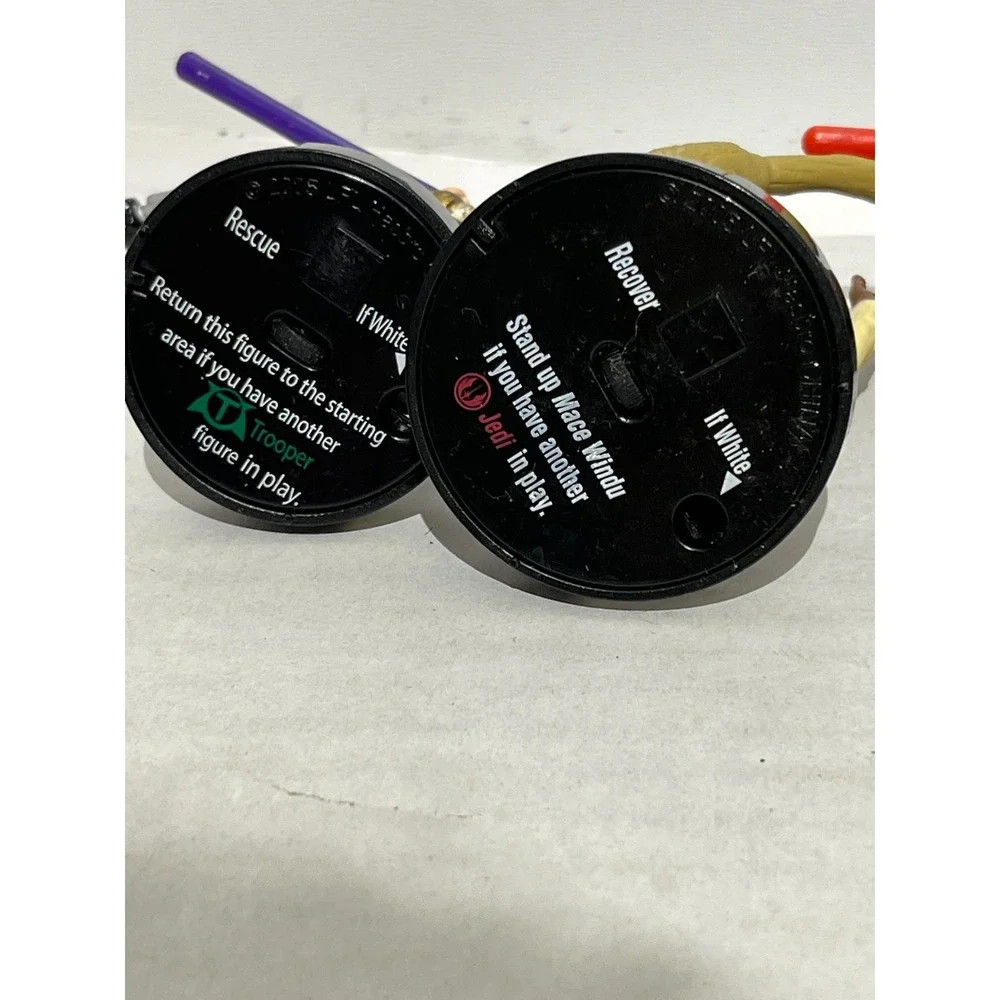 Star Wars Attacktix Battle Figure Lot Anakin Mace Windu Wicket Count Dooku 2005